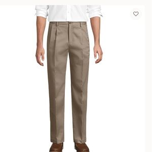 Lands' End Men's Khaki Chinos